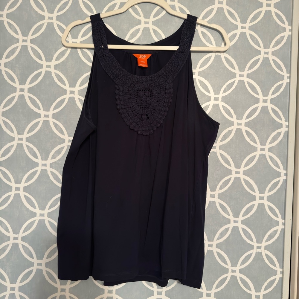 Navy tank top